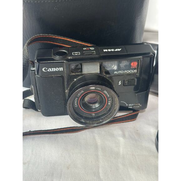 Canon AF35M  35mm Film Camera w/ lens vintage photos photography pictures - Picture 2 of 14